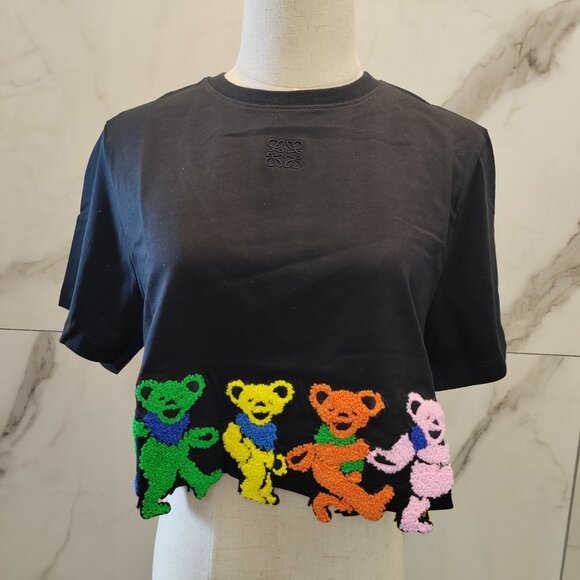 Loewe Cropped T-shirt in cotton - Picture 3 of 10